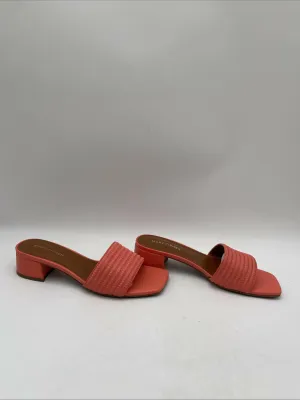NWB Marc Fisher Women's Casala Heeled Sandal Pink Size 7M