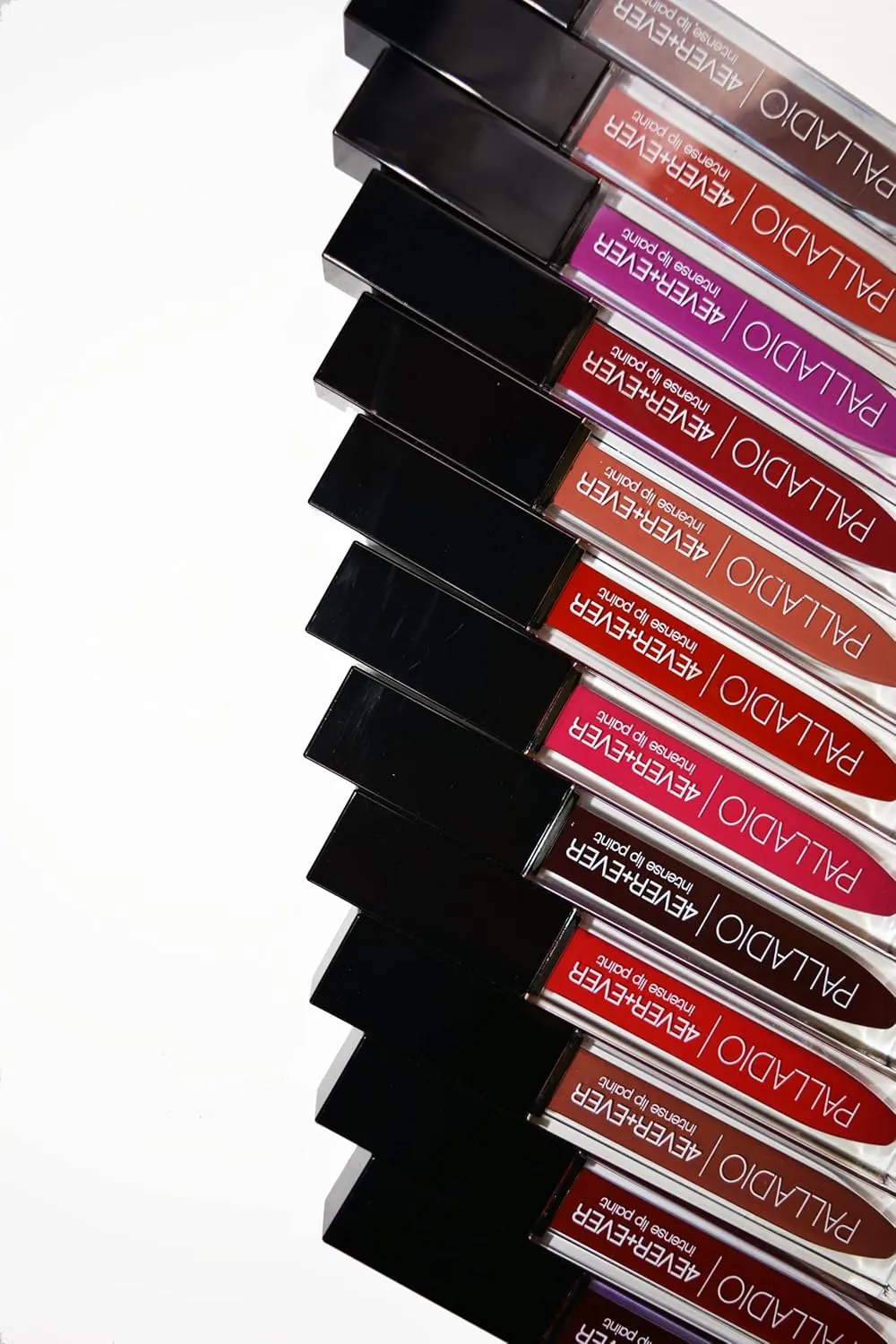 Palladio 4 Ever   Ever Intense Lip Paint, Liquid Lipstick, High Pigmented Lip Gloss, High Shine Vinyl Finish, Rich Color Coverage, Moisturizes Lips, Doe Foot Wand Applicator, déjà vu