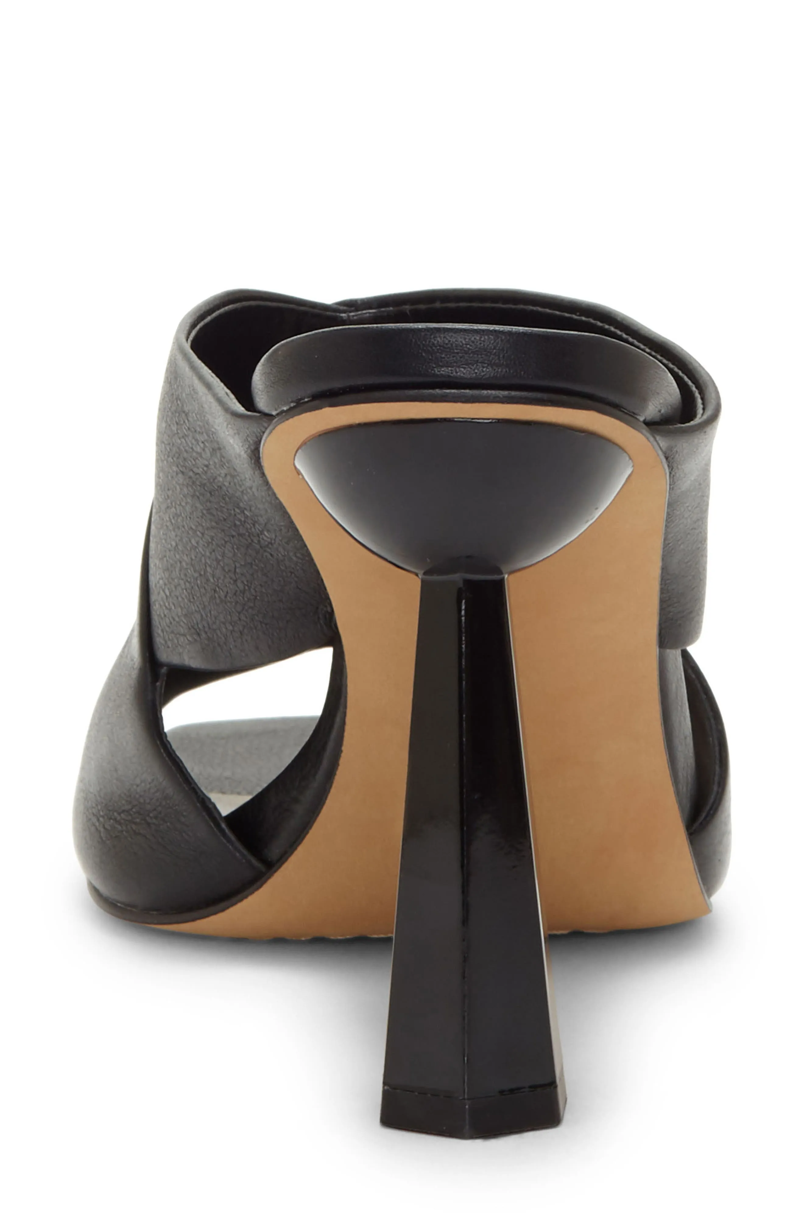 Peep-Toe Mule Heel Averessa Vince Camuto Women's Wrapped Bulk pricing Price slash BLACK