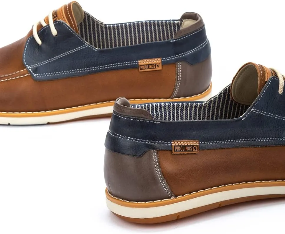 PIKOLINOS Boat Shoes Leather Jucar for Man