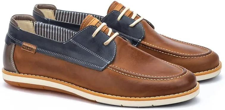 PIKOLINOS Boat Shoes Leather Jucar for Man