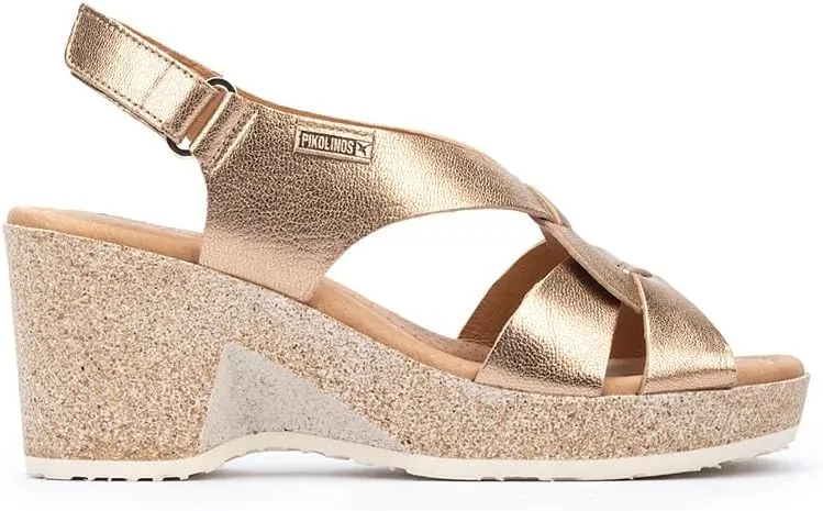 PIKOLINOS Wedge Sandals Leather Arenales for Woman