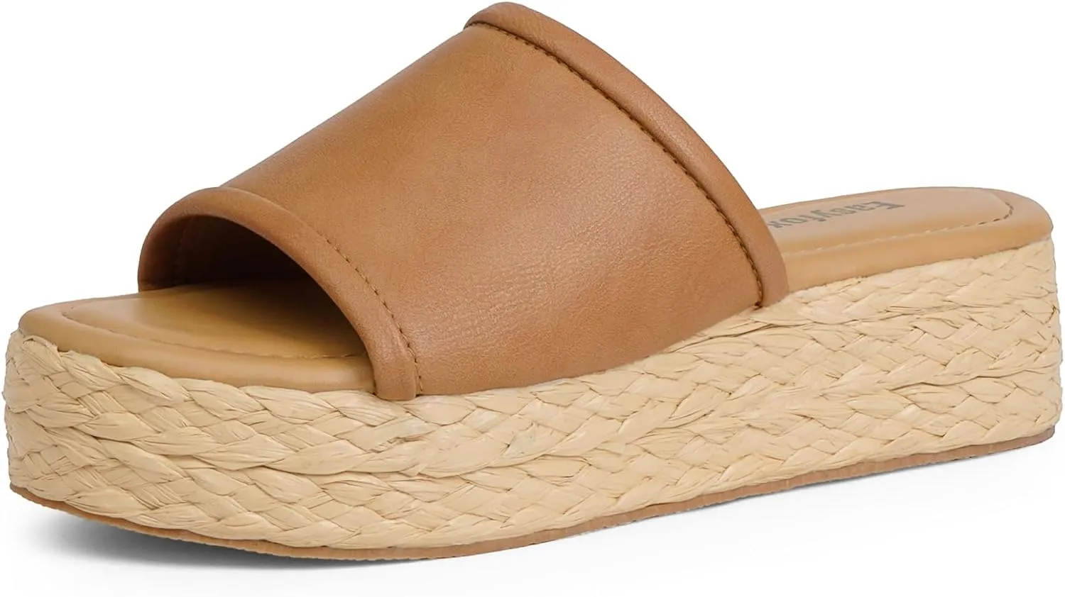 Platform Sandals Women Braided Sandals Slip on Wedge Sandal Summer Beach Wedge Dressy Sandal