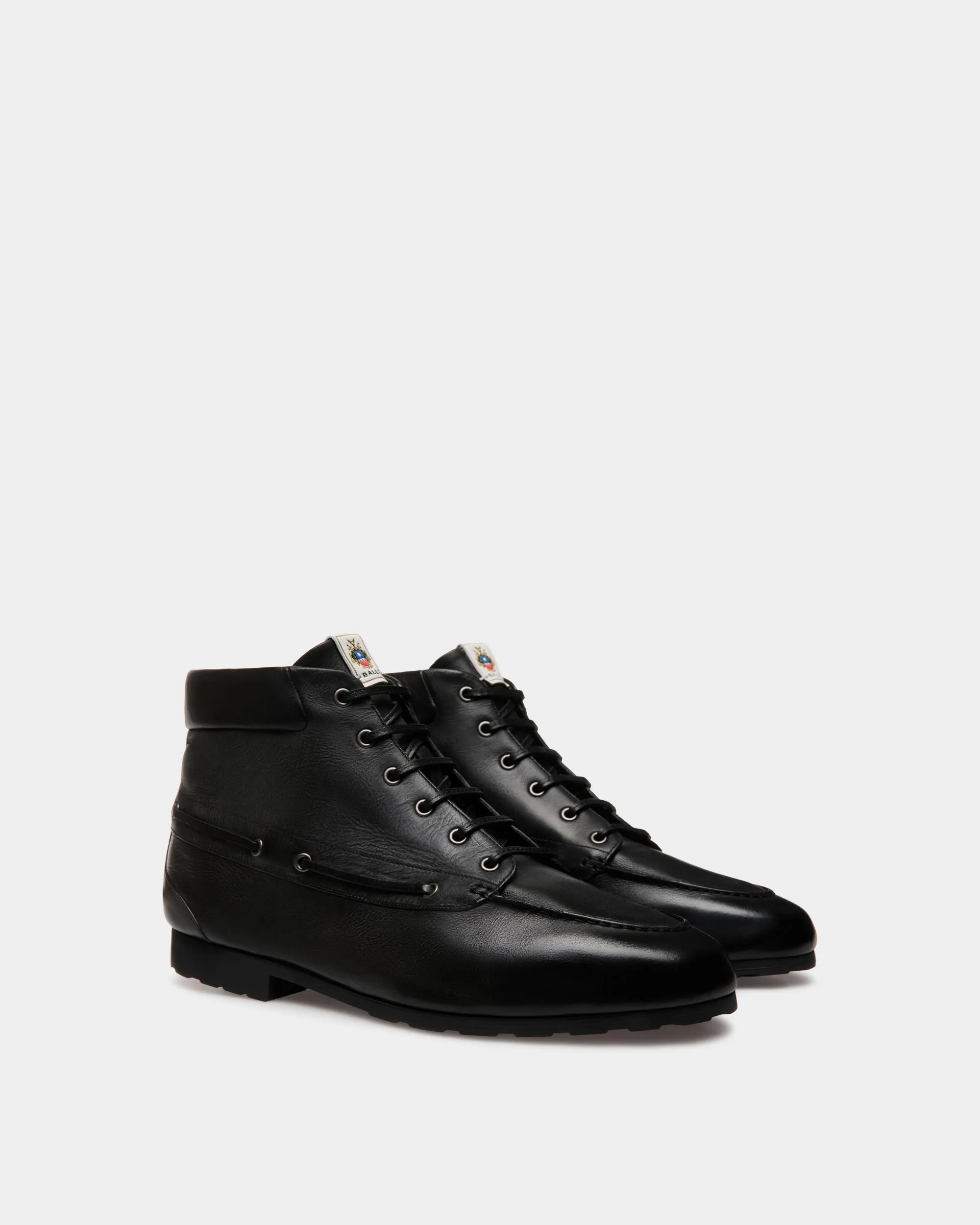 Plume Bootie In Black Leather