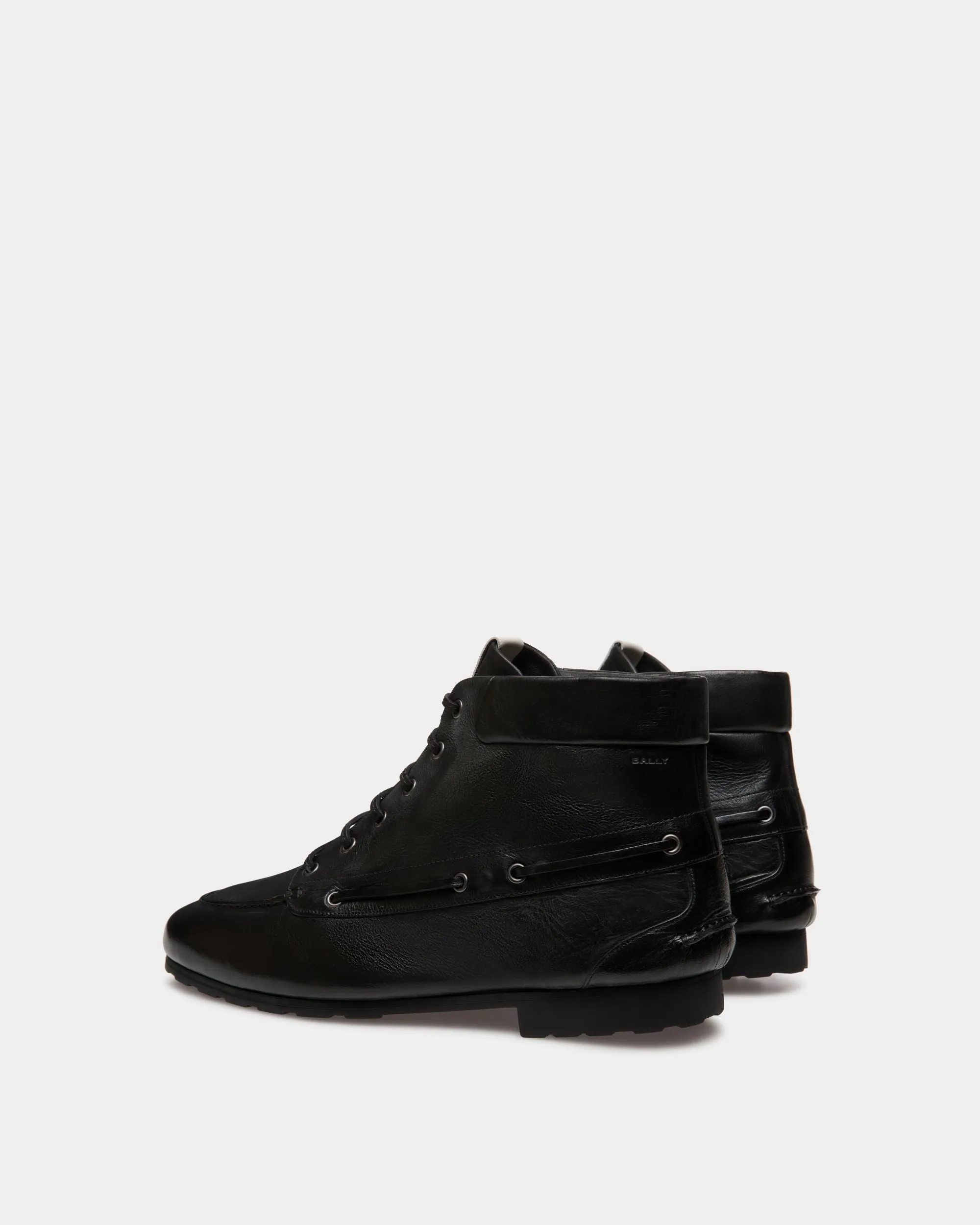 Plume Bootie In Black Leather
