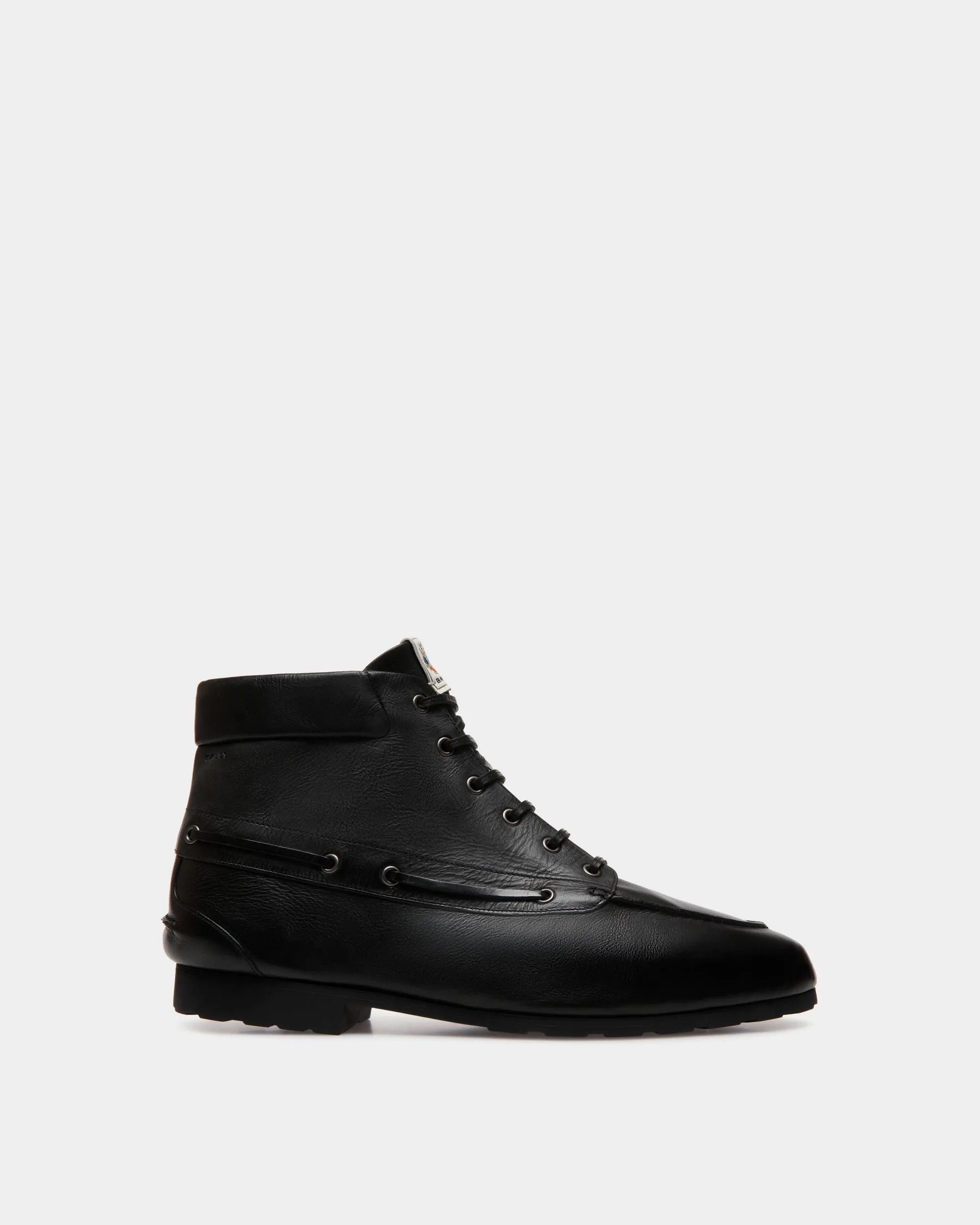 Plume Bootie In Black Leather