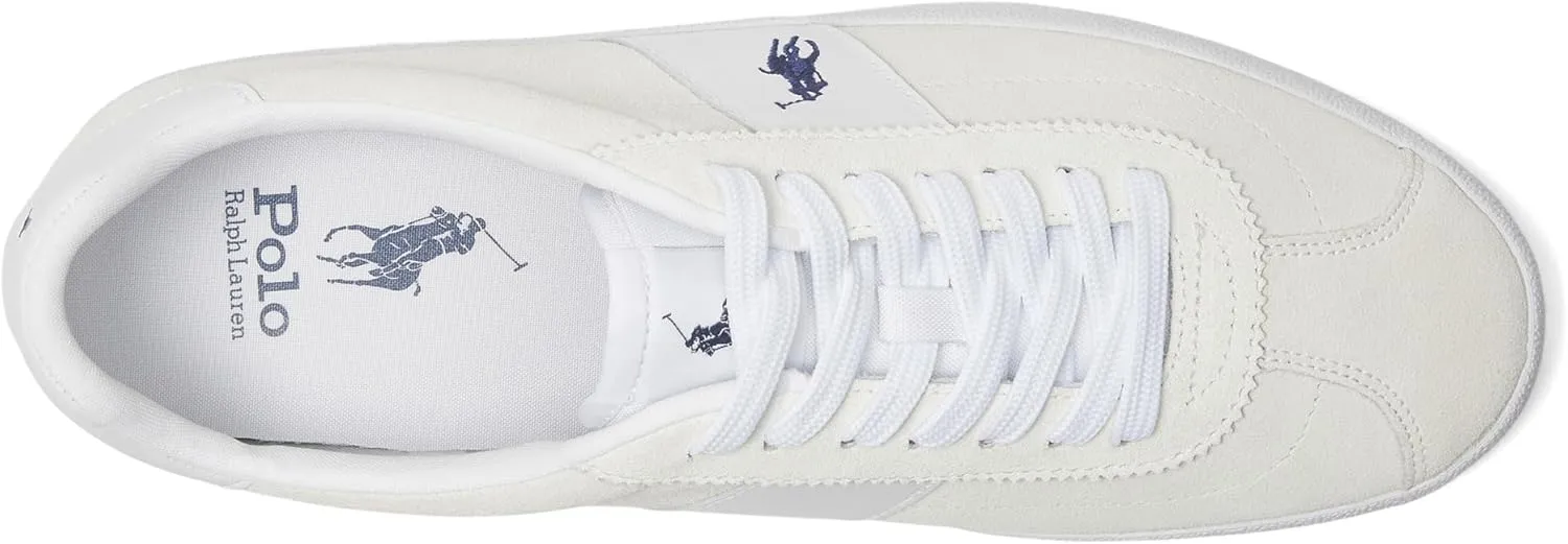 POLO RALPH LAUREN Men's Court Vulc Leather-Suede Sneaker