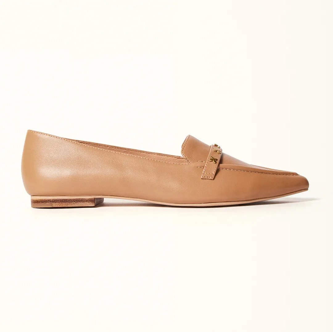Poplar Pointed Flat - Camel