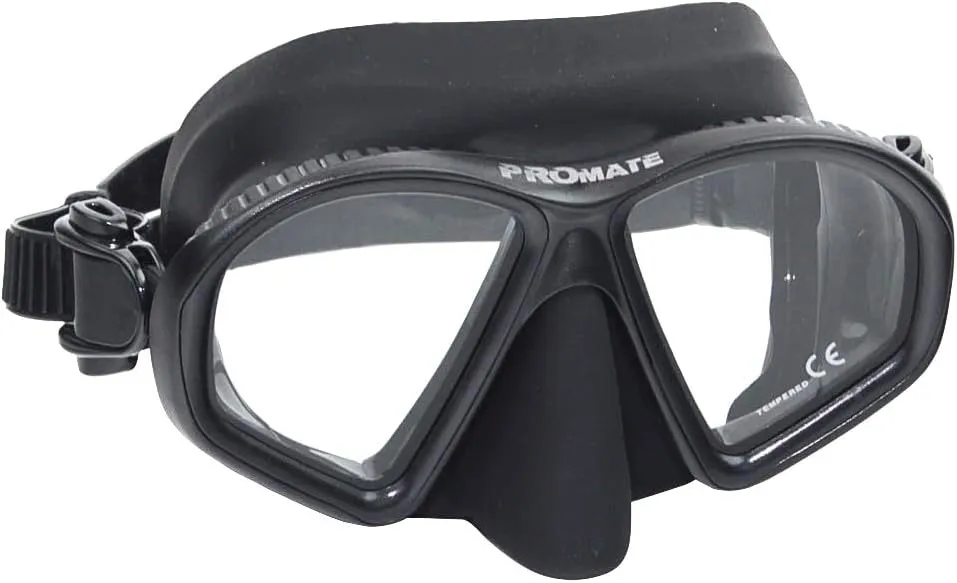 Promate Snorkel Set Snorkeling fins mask and Dry Snorkel Gear Bag Set for Adult Youth Snorkeling Set