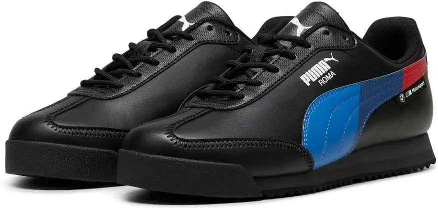 PUMA Men's BMW Motorsport Roma Via Shoes, White-Cool Cobalt, 11