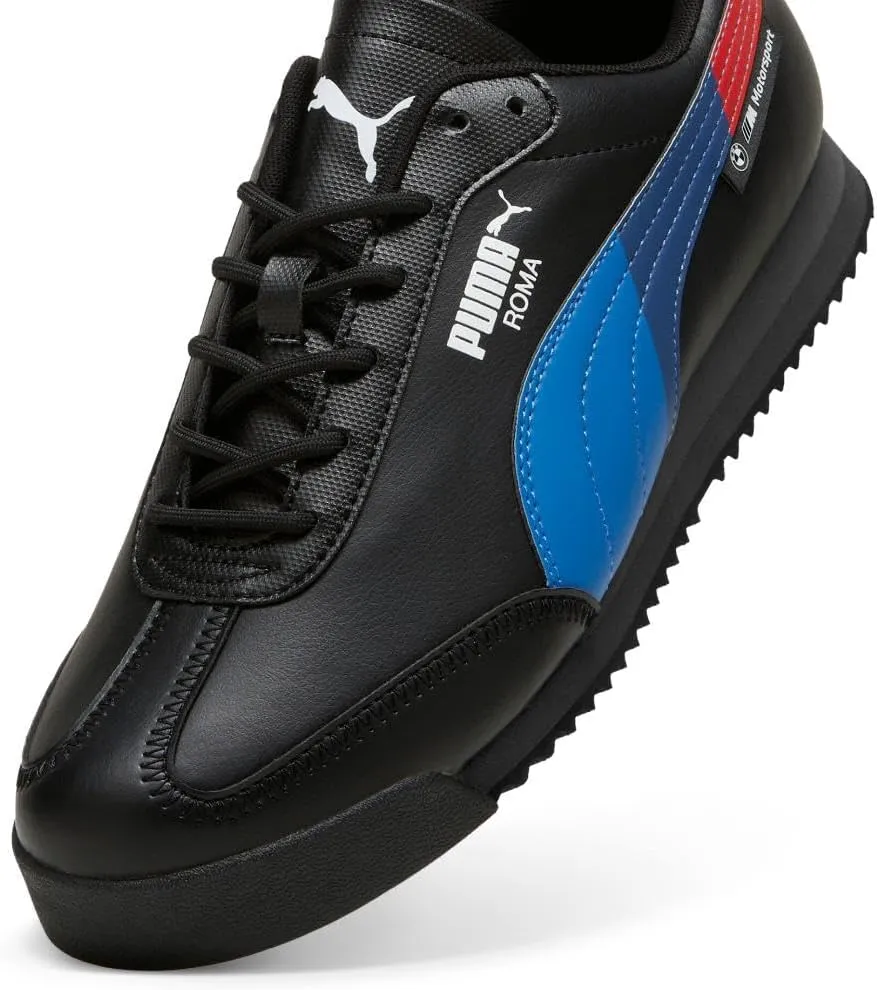 PUMA Men's BMW Motorsport Roma Via Shoes, White-Cool Cobalt, 11