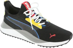 PUMA Pacer Future Street WIP Mens Running 105 DM US BlackBlackYellow Sizzle