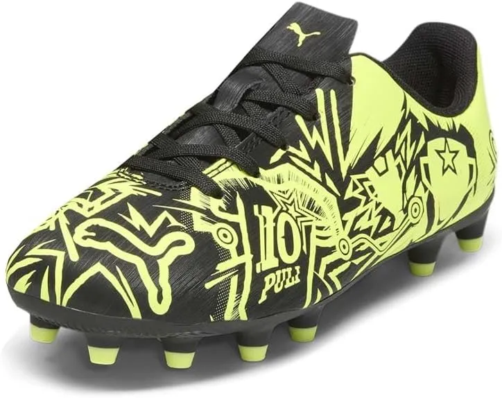 PUMA Unisex-Child Tacto Christian Pulisic Firm, Artificial Ground Soccer Cleats Sneaker
