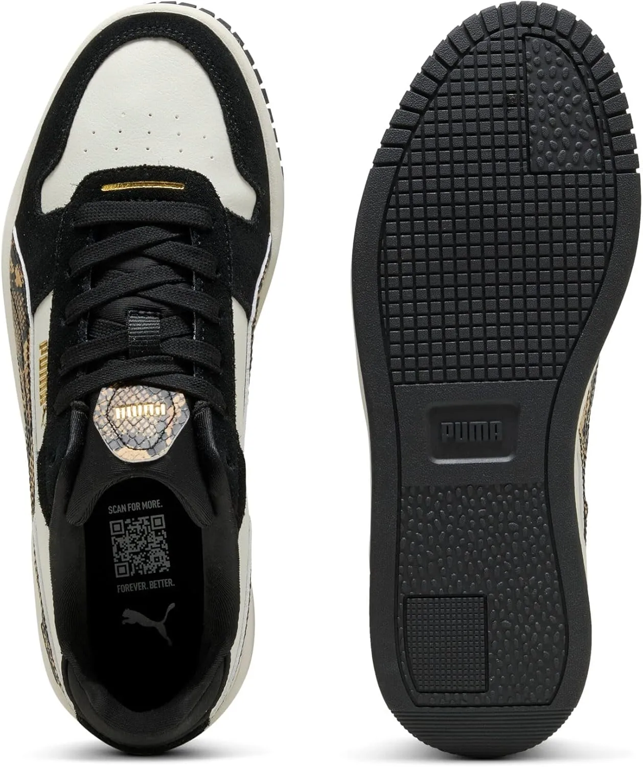 PUMA Women's Carina Street Snake Chic Trainers