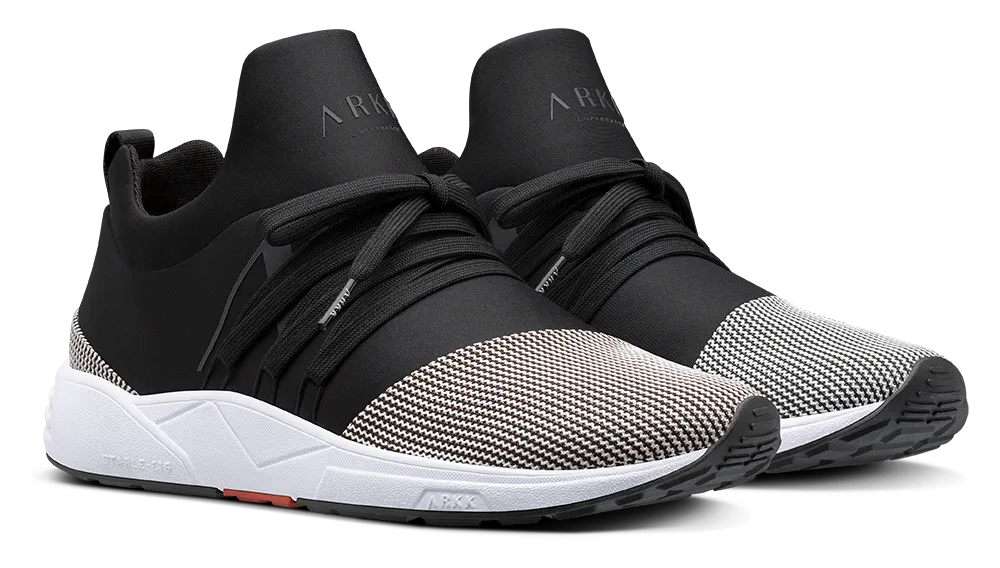 Raven Mesh | Black White | Men