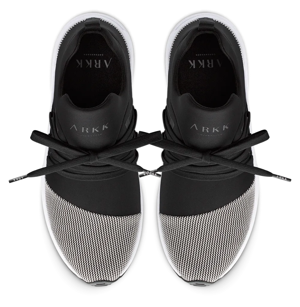 Raven Mesh | Black White | Men