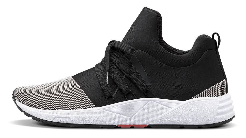 Raven Mesh | Black White | Men