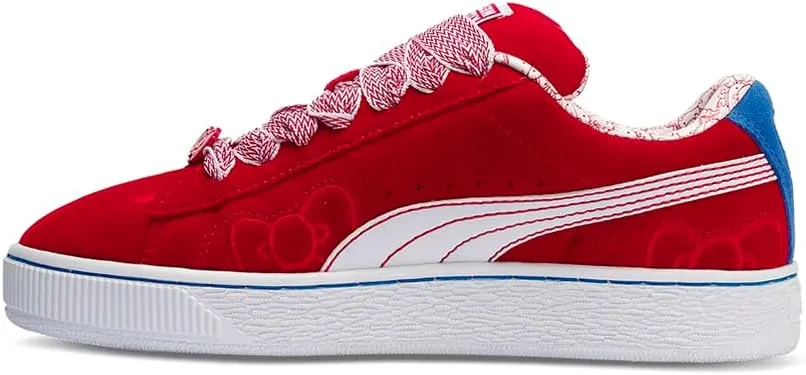Red Bow Suede XL Sneaker by Hello Kitty (Women's)