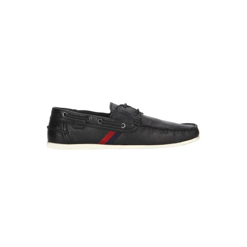 RedTape Men Black Boat Shoes
