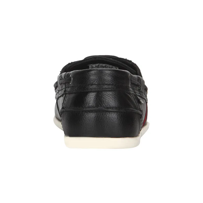 RedTape Men Black Boat Shoes