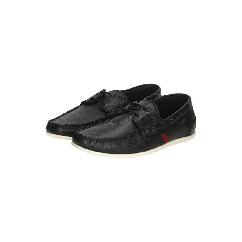 RedTape Men Black Boat Shoes