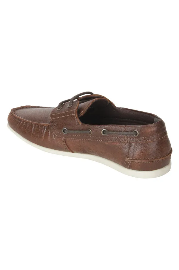 RedTape Men Black Boat Shoes