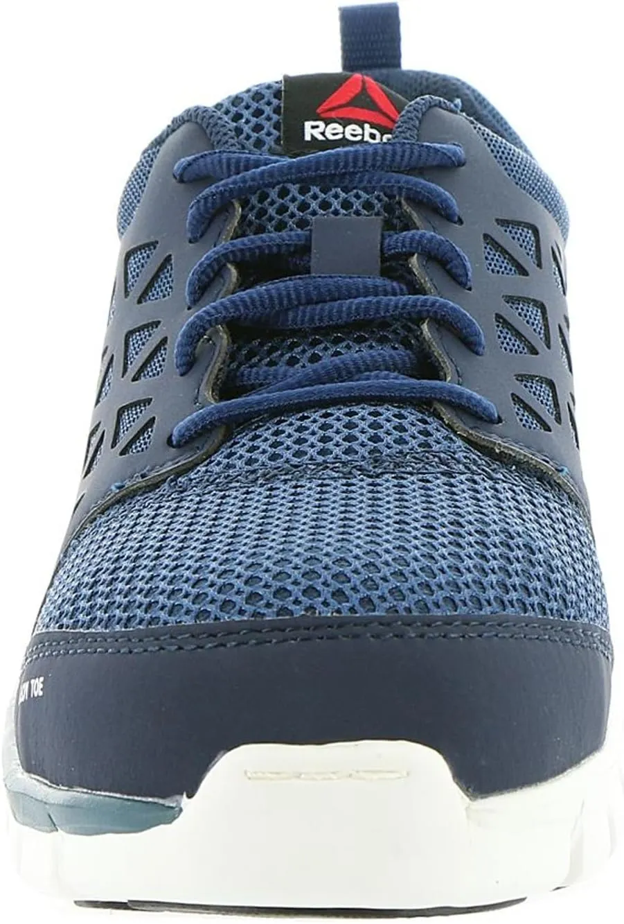 Reebok Men's Athletic Steel Shoe White Work RB4443 Sublite Work Safety Toe