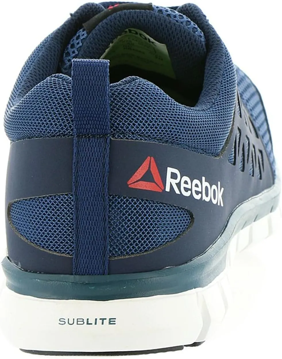 Reebok Men's Athletic Steel Shoe White Work RB4443 Sublite Work Safety Toe