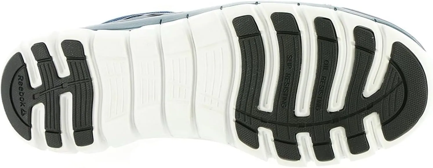 Reebok Men's Athletic Steel Shoe White Work RB4443 Sublite Work Safety Toe