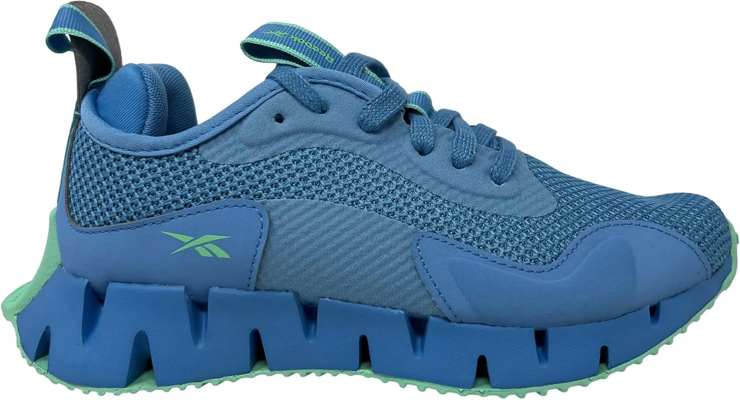 Reebok Women's Zig Dynamic Sneaker, 7 US, Essential Blue/Hint Mint/Essential Blue