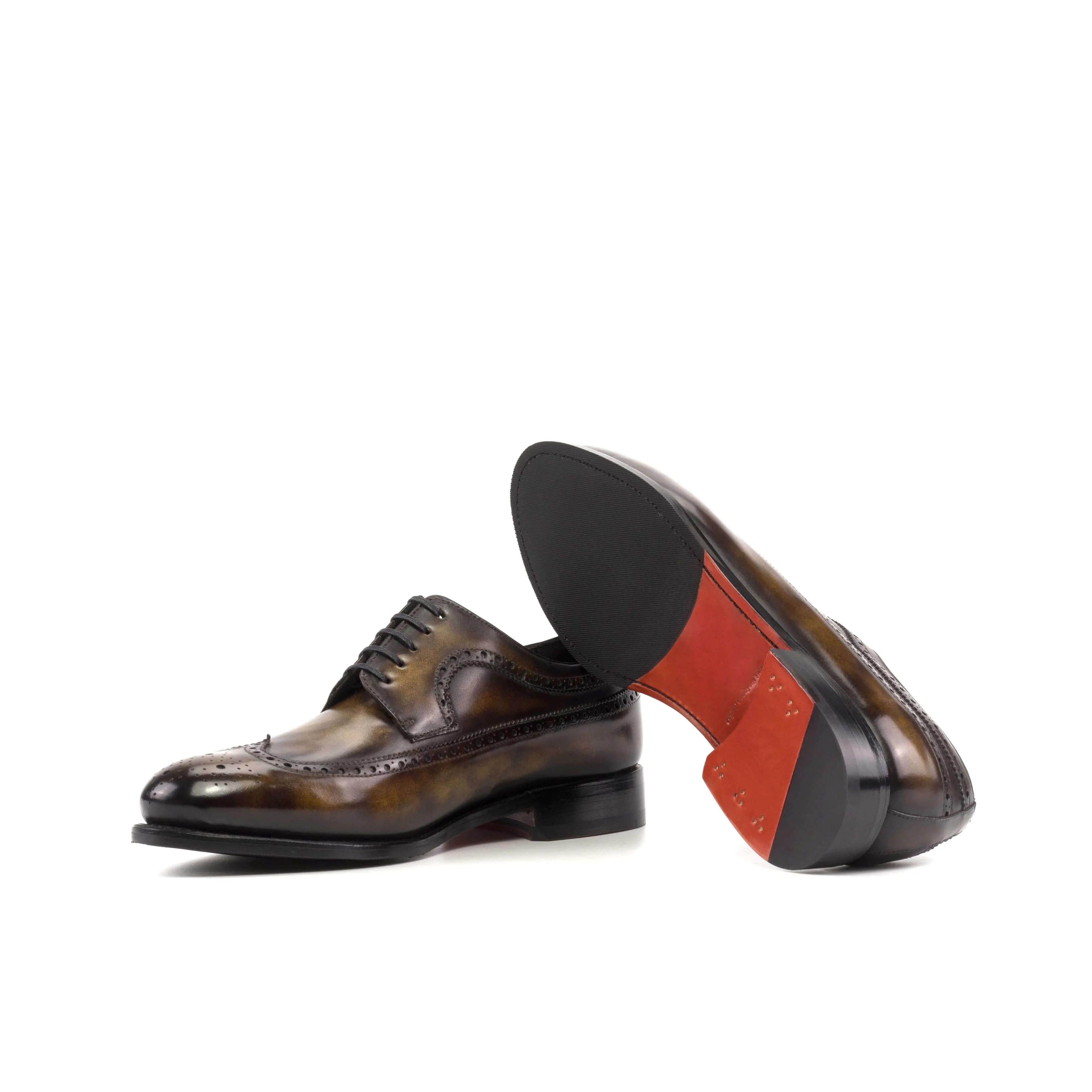 Rich Patina Brogue Shoe