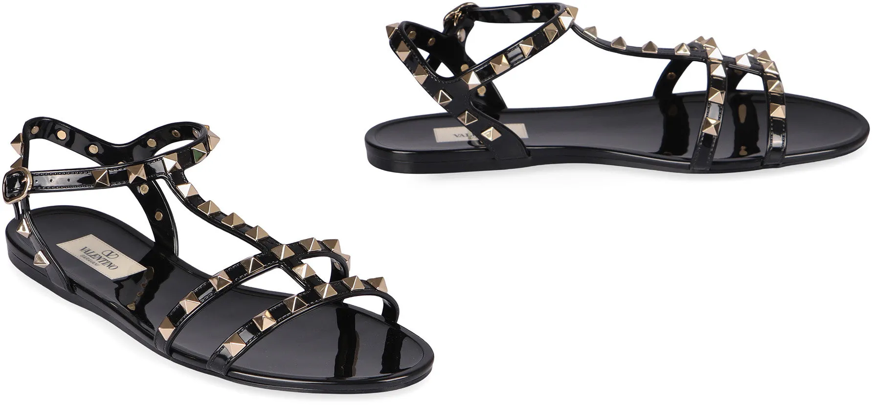 Rockstud flat sandals