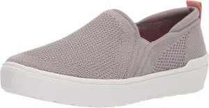 Rounded Low Top Scholl's Knit Grey Toe Dr. Discounted Soft Multi-functional On Mesh Sneakers Delight Slip