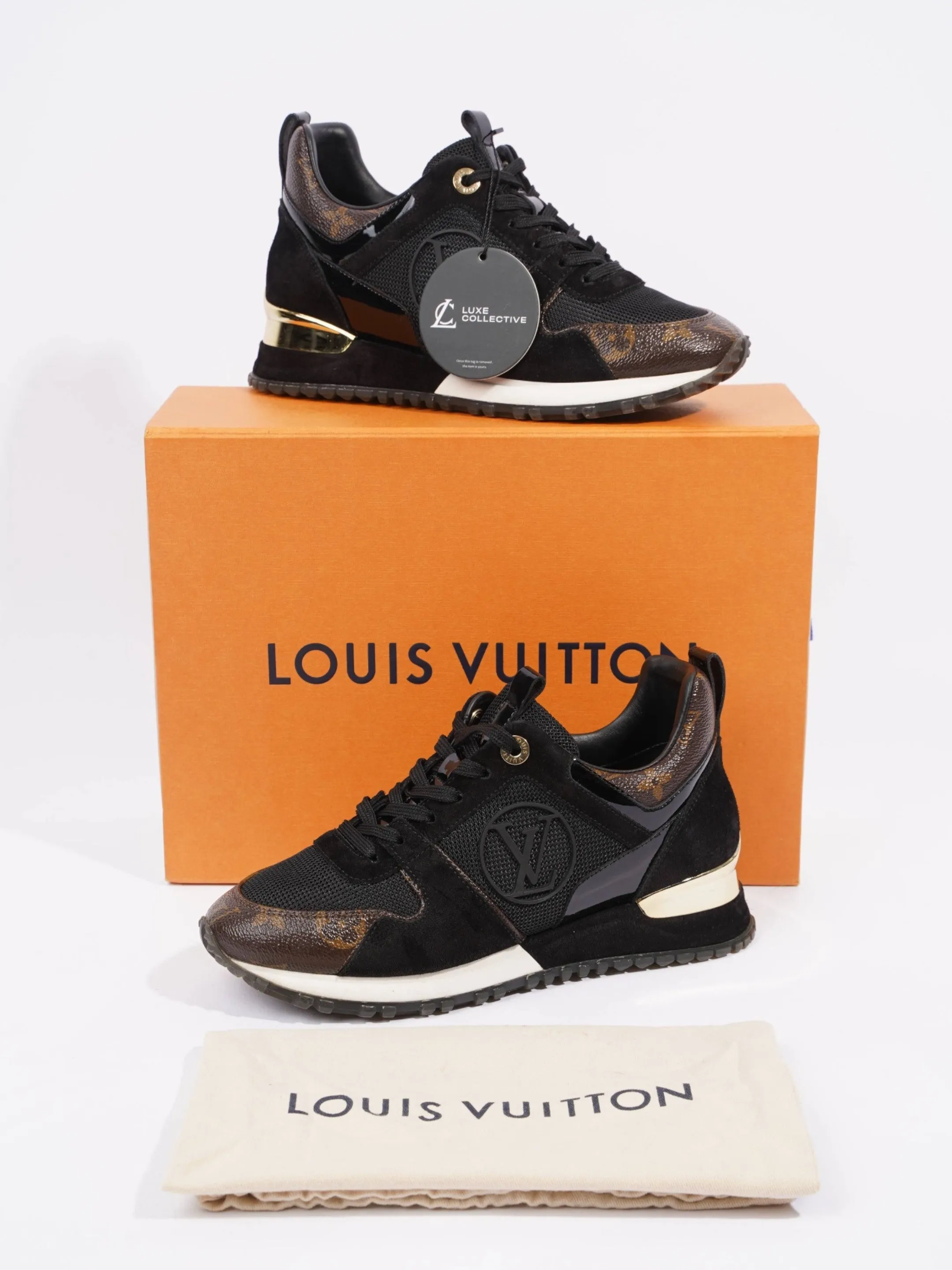 Run Away Sneaker Black / Monogram Mesh EU 35 UK 2