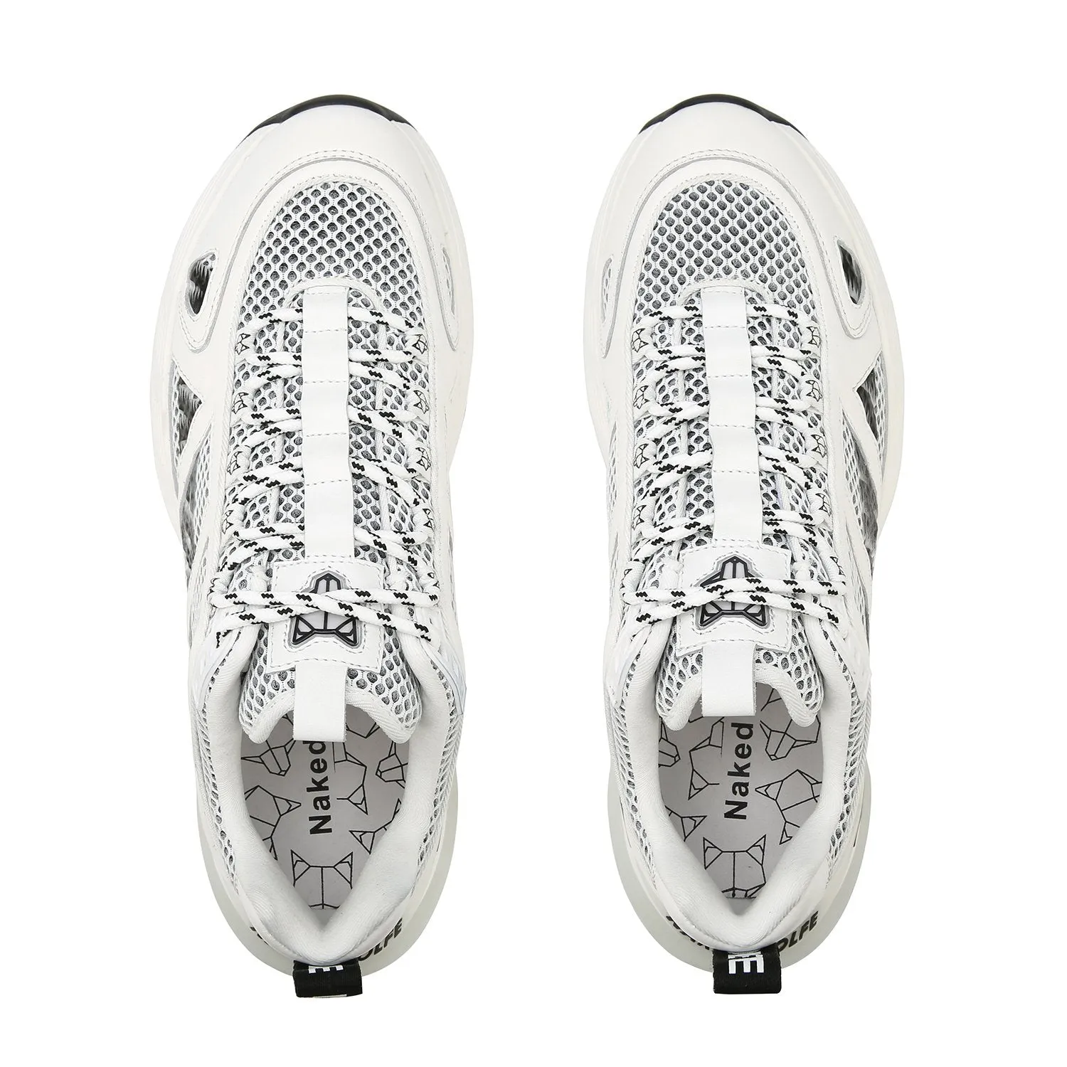 Sain White Leather