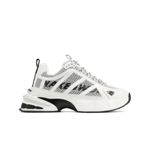 Sain White Leather