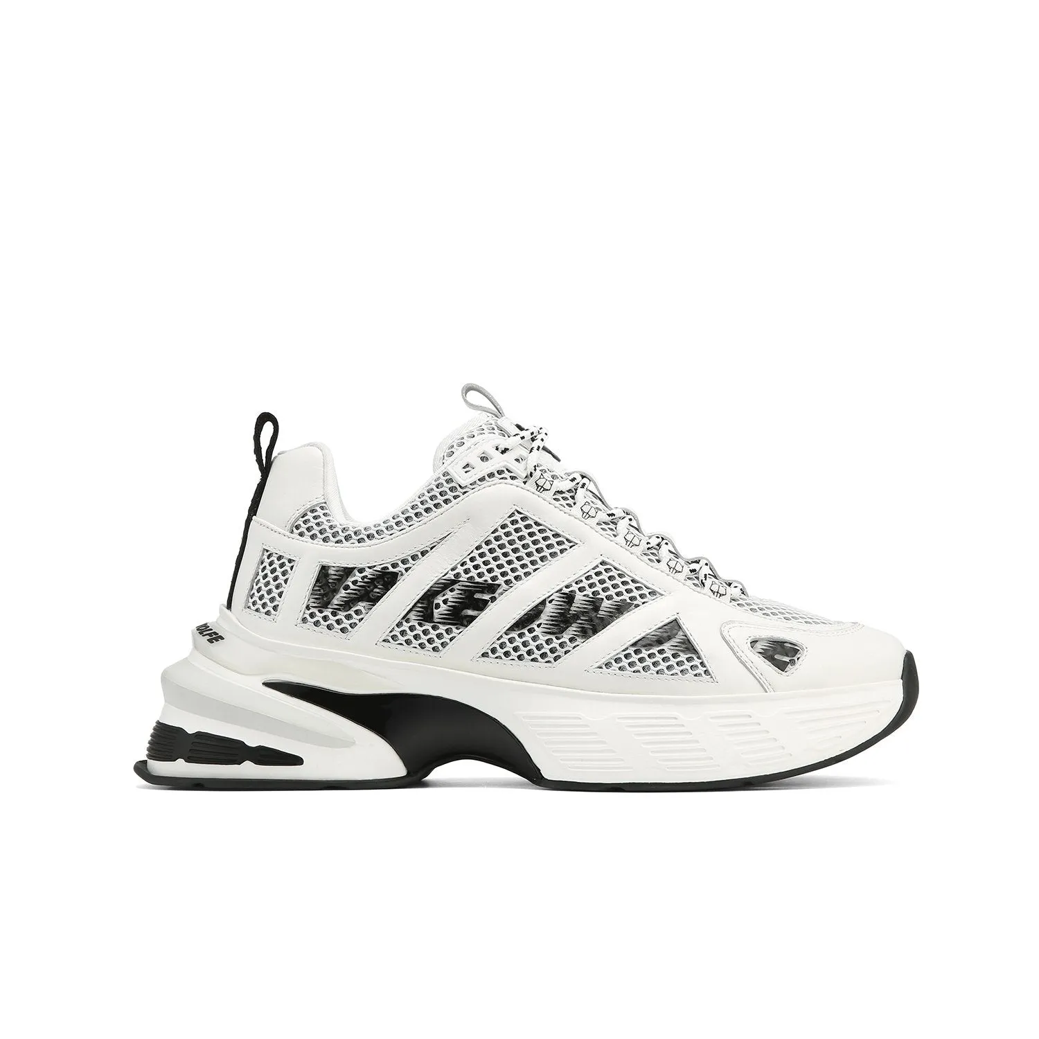 Sain White Leather