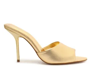 Schutz Metallic Sandals
