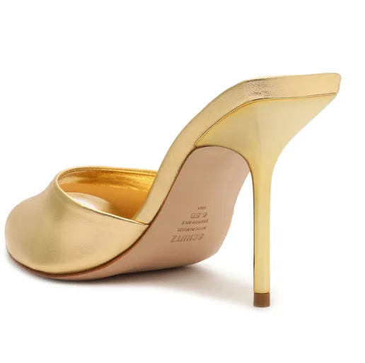 Schutz Metallic Sandals