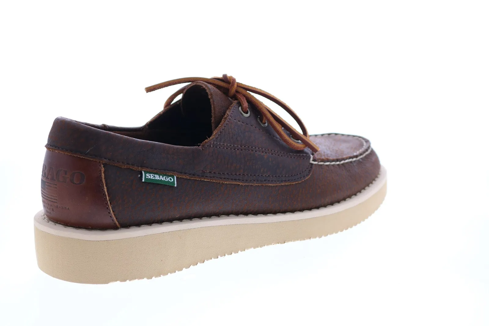 Sebago Askook Tum EVA 74111LW Mens Brown Loafers & Slip Ons Boat Shoes