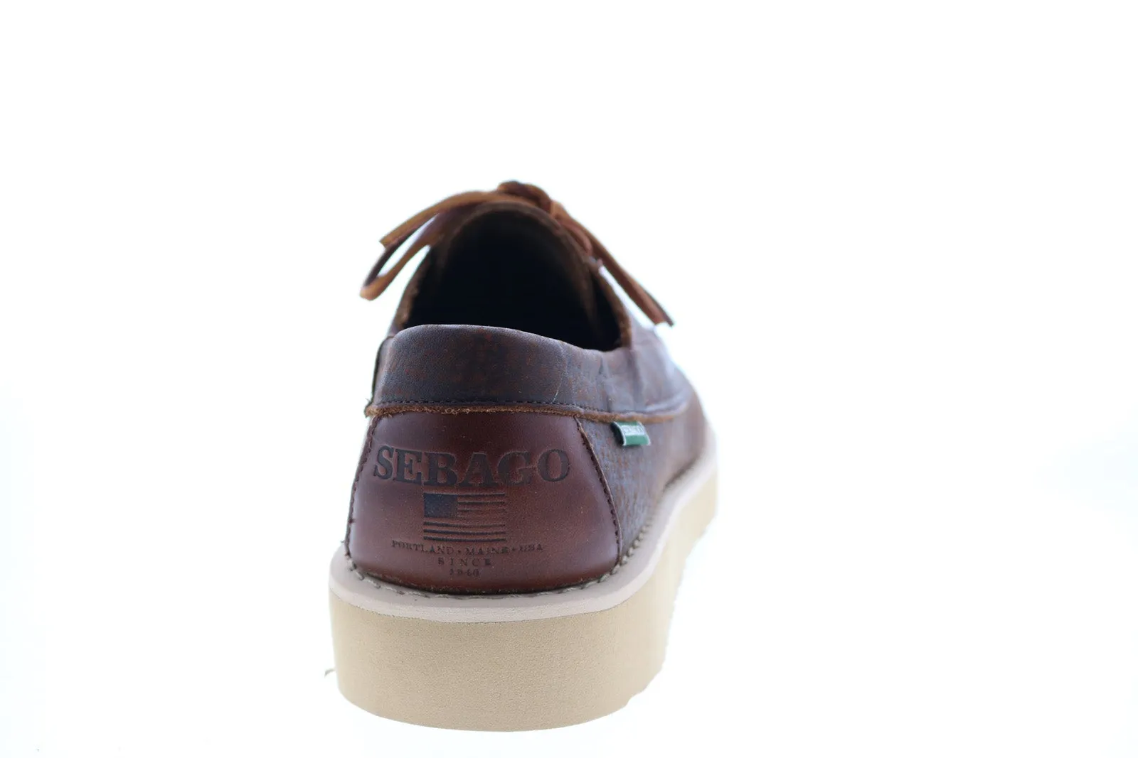 Sebago Askook Tum EVA 74111LW Mens Brown Loafers & Slip Ons Boat Shoes