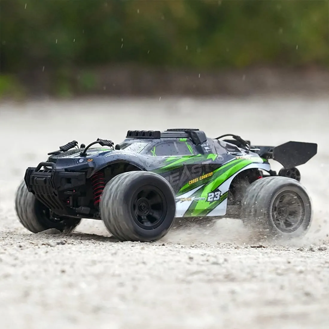 SG118PRO 1/18 Remote Control Off-Road Car, 2.4G Full-Proportional 4WD 35KM/H High-Speed RC Climbing Car Mini Electric Carbon Brush RC Buggy Rock Crawler Model Gift -RTR