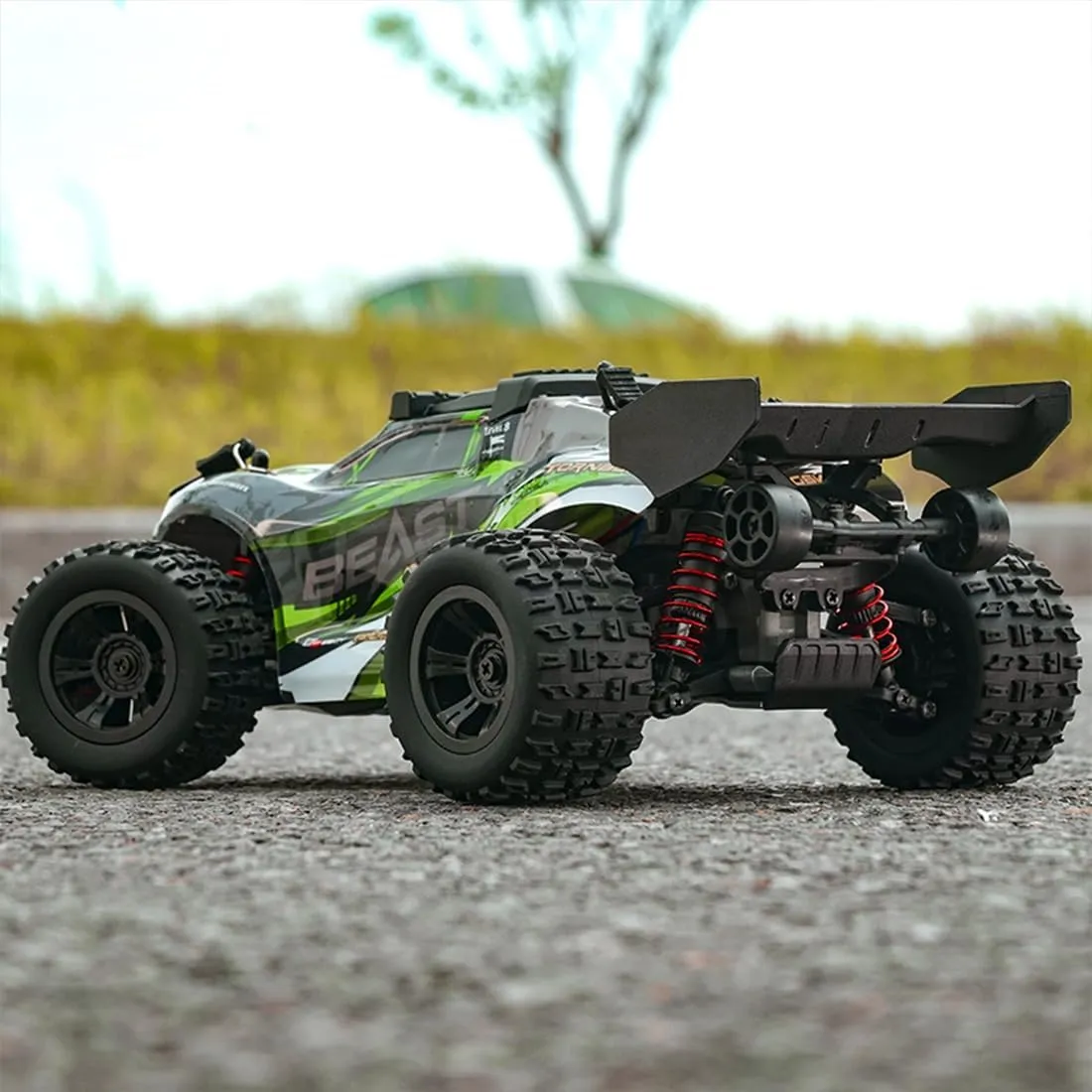 SG118PRO 1/18 Remote Control Off-Road Car, 2.4G Full-Proportional 4WD 35KM/H High-Speed RC Climbing Car Mini Electric Carbon Brush RC Buggy Rock Crawler Model Gift -RTR