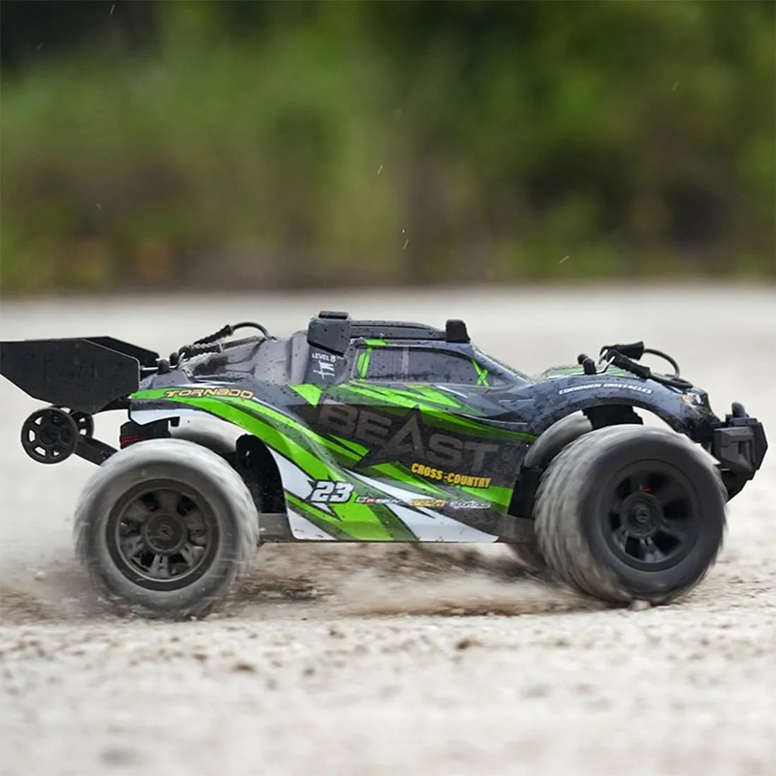 SG118PRO 1/18 Remote Control Off-Road Car, 2.4G Full-Proportional 4WD 35KM/H High-Speed RC Climbing Car Mini Electric Carbon Brush RC Buggy Rock Crawler Model Gift -RTR