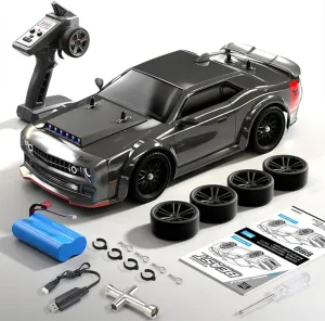 SG216 1/16 4WD High-Speed RC Drift Car, Features a Highly Realistic Structural Design and Vacuum Rubber Racing Tyres, A Gift for Car Enthusiasts (One Battery/Brushless Version)