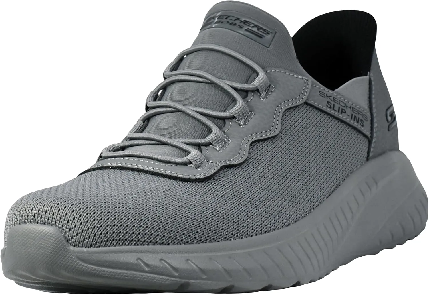 Skechers Men's Hands Free Slip-ins Bobs Squad Chaos-Daily Hype Sneaker