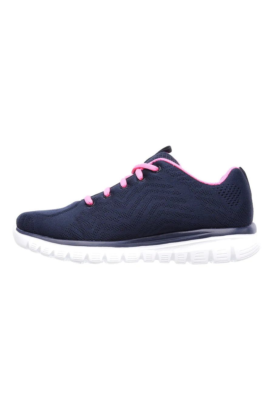Sneakers Navy Con Pianta Larga Skechers Graceful Get Connected