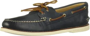 Sperry Men's Gold Cup Authentic Original 2-Eye Boat Shoe, Navy, 8 Wide