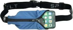 SPIbelt Original Pocket Running Belt for Women Men, Phone Holder for Running, Running Fanny Pack, Holder for Phone, Running Waist Pack, Expandable, Adjustable. No Bounce, Steel Blue