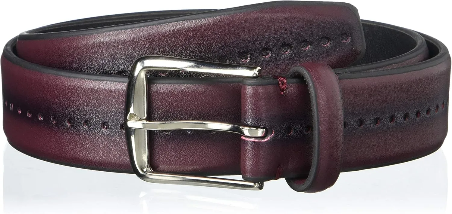 STACY ADAMS Men's Dress Leather Belt